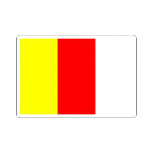 Flag of Antwerpen Province 1928-1997 (Belgium) STICKER Vinyl Kiss-Cut Decal 2 Inch White - The Sticker Space