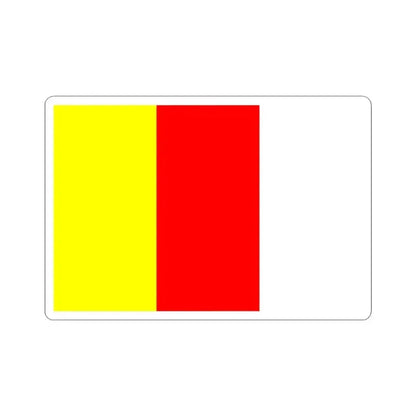 Flag of Antwerpen Province 1928-1997 (Belgium) STICKER Vinyl Kiss-Cut Decal 3 Inch White - The Sticker Space