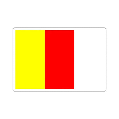 Flag of Antwerpen Province 1928-1997 (Belgium) STICKER Vinyl Kiss-Cut Decal 4 Inch White - The Sticker Space