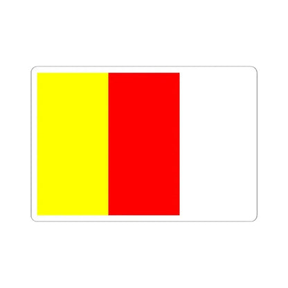 Flag of Antwerpen Province 1928-1997 (Belgium) STICKER Vinyl Kiss-Cut Decal 6 Inch White - The Sticker Space