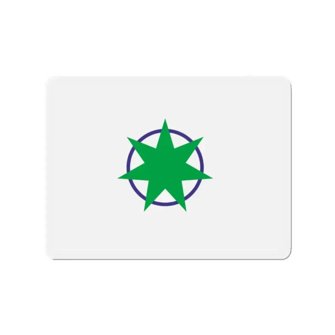 Flag of Aomori Aomori Japan - Refrigerator Magnet 2 Inch - The Sticker Space