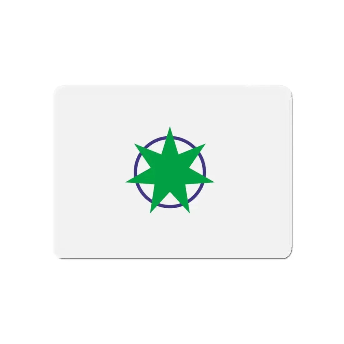 Flag of Aomori Aomori Japan - Refrigerator Magnet 5 Inch - The Sticker Space