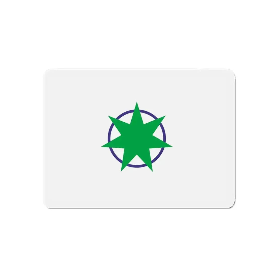 Flag of Aomori Aomori Japan - Refrigerator Magnet - The Sticker Space