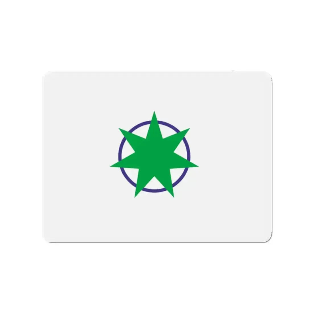 Flag of Aomori Aomori Japan - Refrigerator Magnet - The Sticker Space