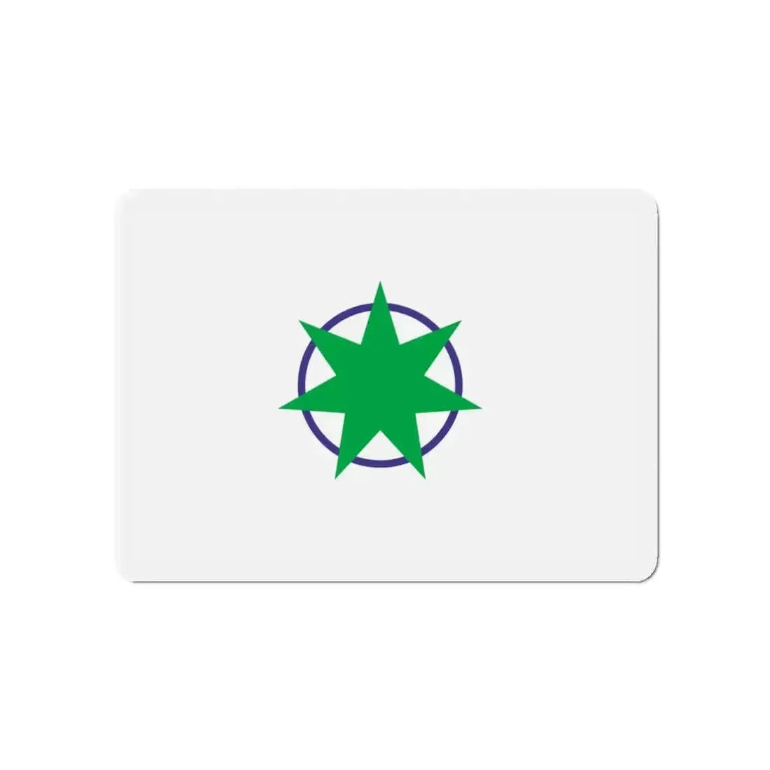 Flag of Aomori Aomori Japan - Refrigerator Magnet - The Sticker Space