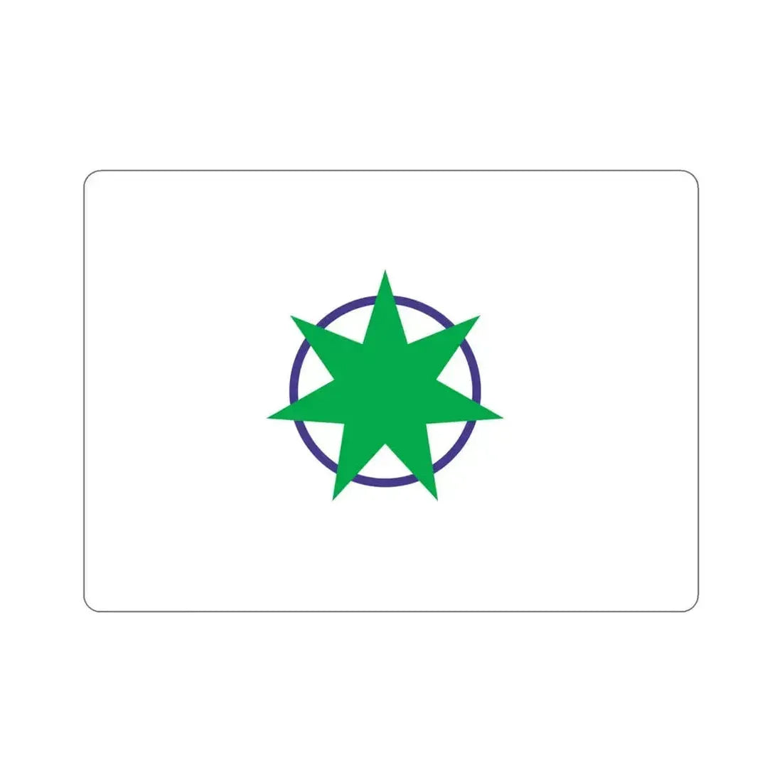 Flag of Aomori Aomori Japan STICKER Vinyl Die-Cut Decal 4 Inch - The Sticker Space