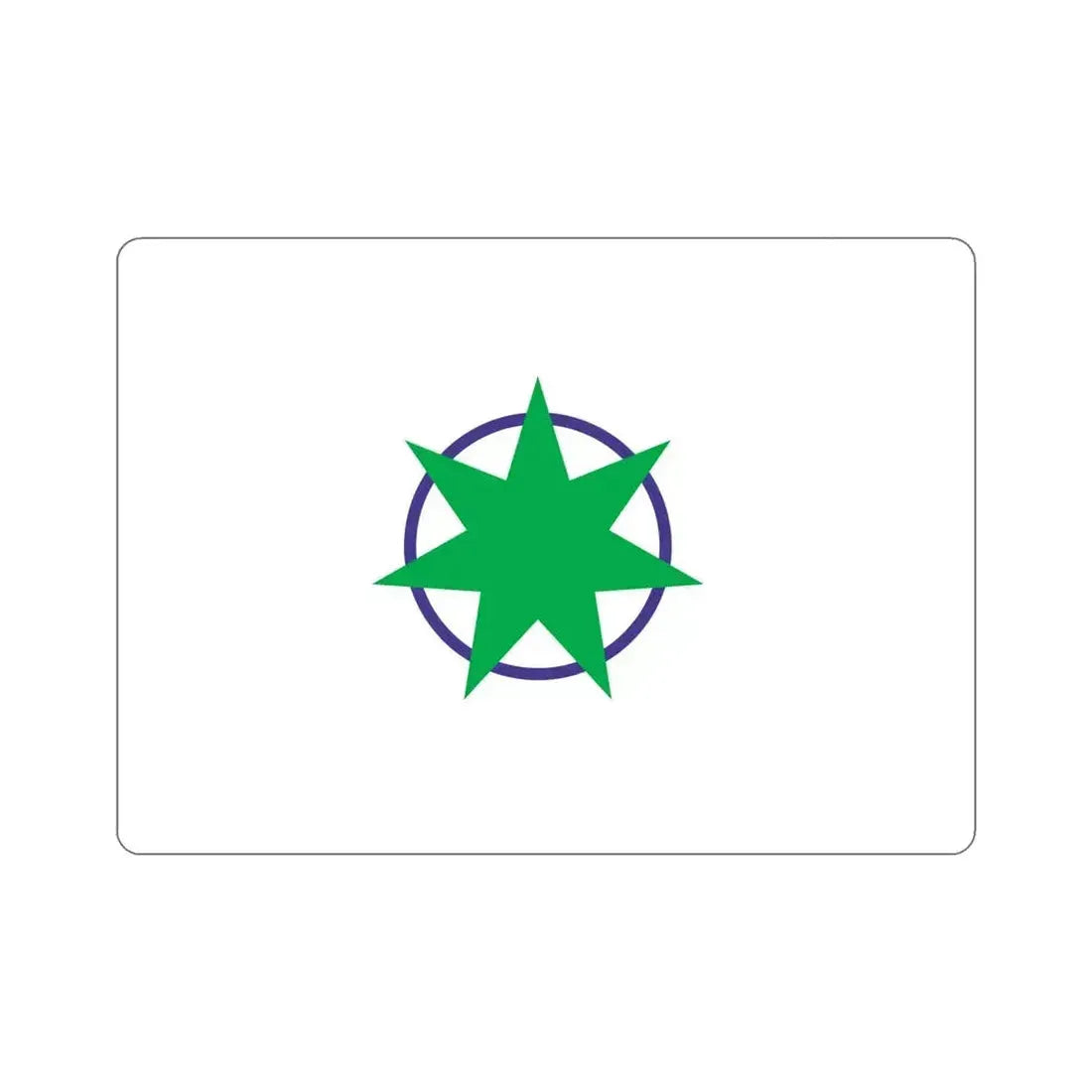 Flag of Aomori Aomori Japan STICKER Vinyl Die-Cut Decal 5 Inch - The Sticker Space