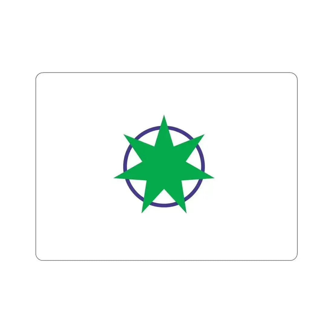 Flag of Aomori Aomori Japan STICKER Vinyl Die-Cut Decal 6 Inch - The Sticker Space