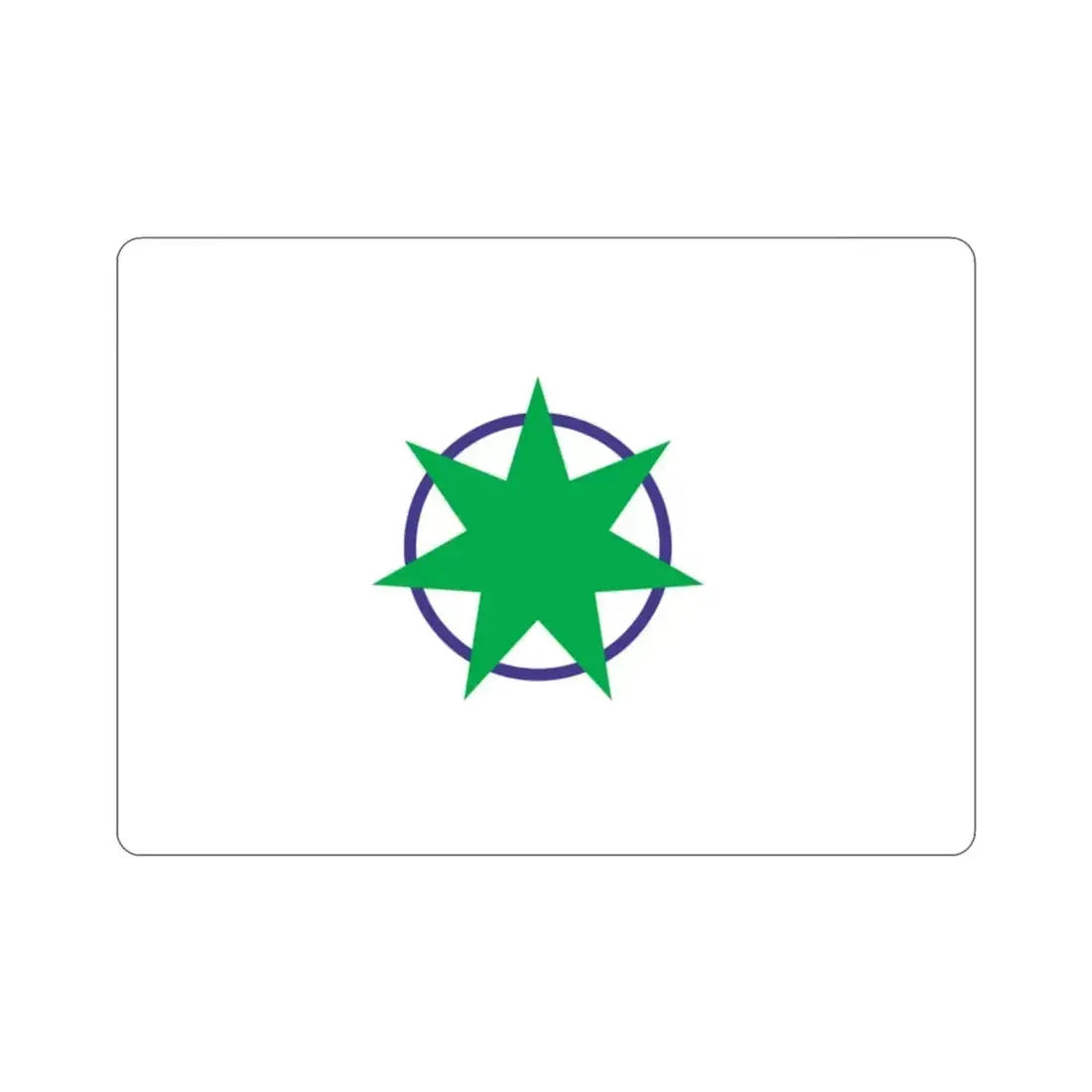 Flag of Aomori Aomori Japan STICKER Vinyl Die-Cut Decal - The Sticker Space