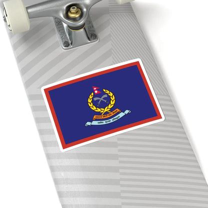 Flag of APF Nepal - No. 1 Baraha Brigade (Nepal) STICKER Vinyl Kiss-Cut Decal - The Sticker Space