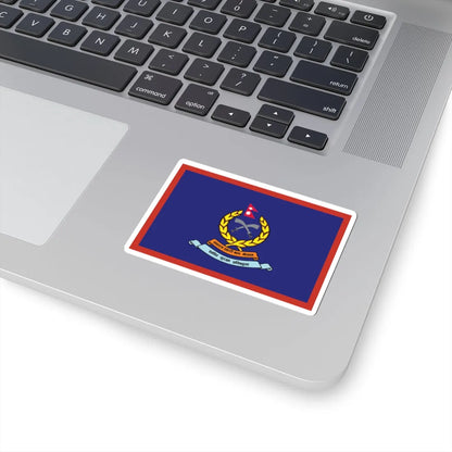 Flag of APF Nepal - No. 1 Baraha Brigade (Nepal) STICKER Vinyl Kiss-Cut Decal - The Sticker Space
