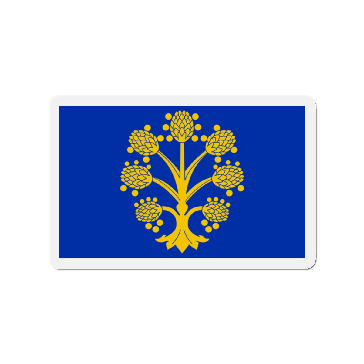 Flag of Appleby in Westmorland UK - Die-Cut Magnet-2" x 2"-The Sticker Space