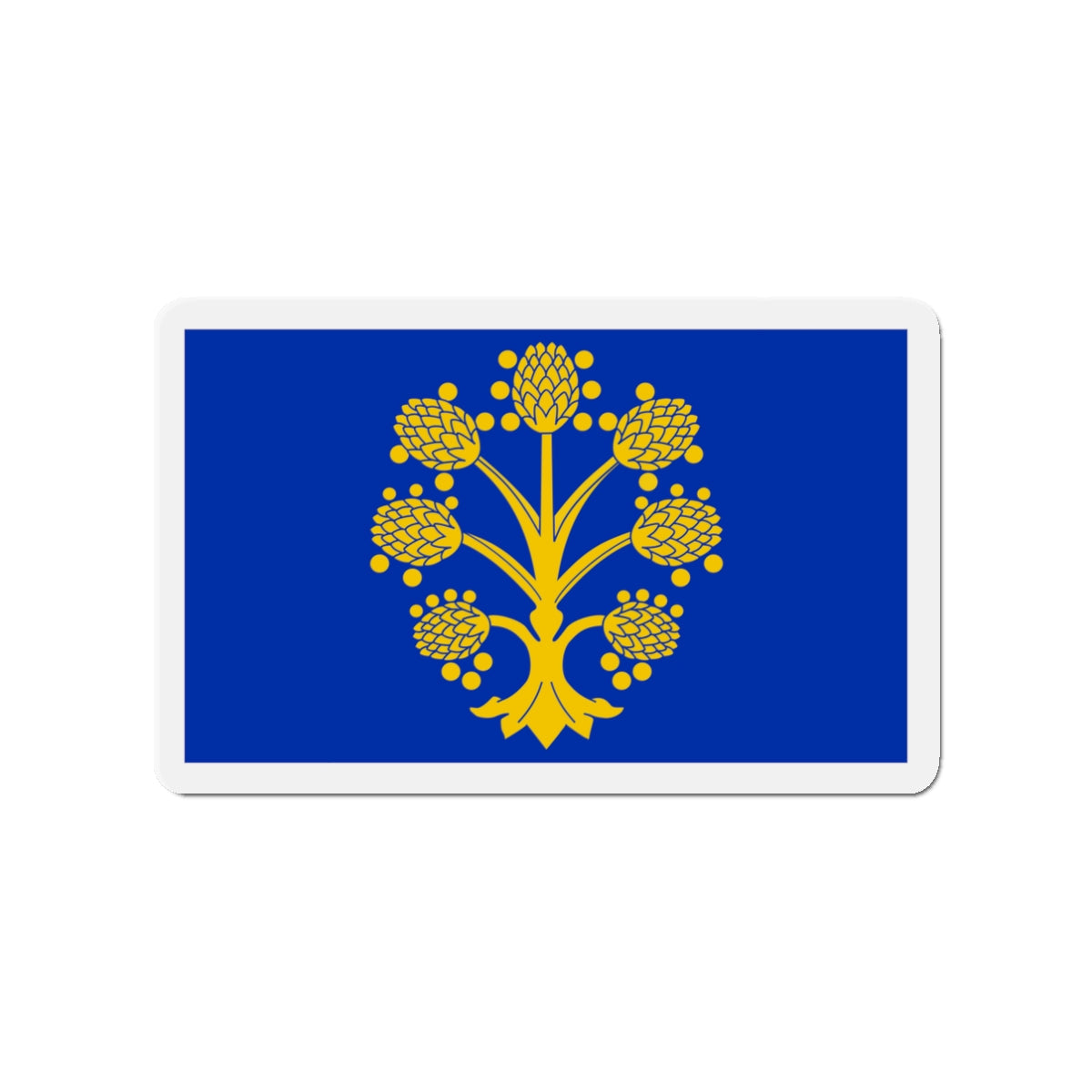 Flag of Appleby in Westmorland UK - Die-Cut Magnet-3" x 3"-The Sticker Space