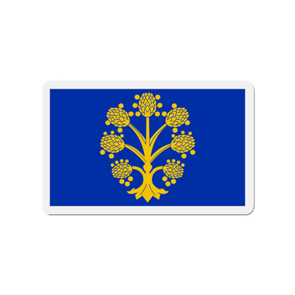 Flag of Appleby in Westmorland UK - Die-Cut Magnet-3" x 3"-The Sticker Space