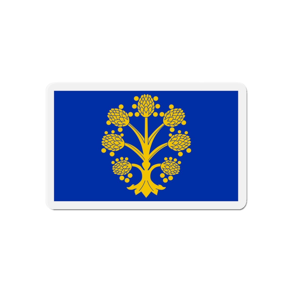 Flag of Appleby in Westmorland UK - Die-Cut Magnet-6 × 6"-The Sticker Space