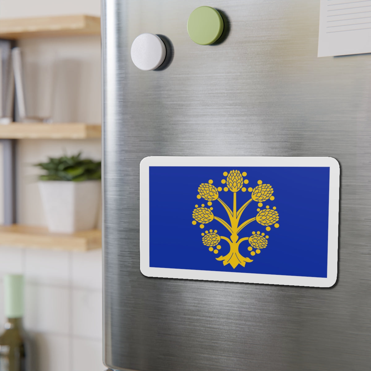 Flag of Appleby in Westmorland UK - Die-Cut Magnet-The Sticker Space