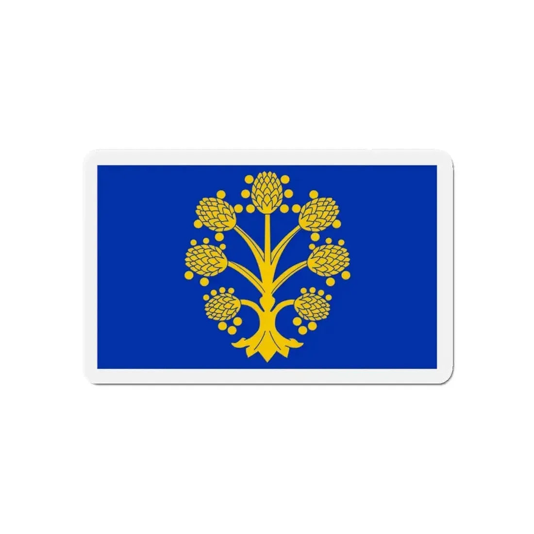 Flag of Appleby in Westmorland UK - Refrigerator Magnet 5 Inch - The Sticker Space