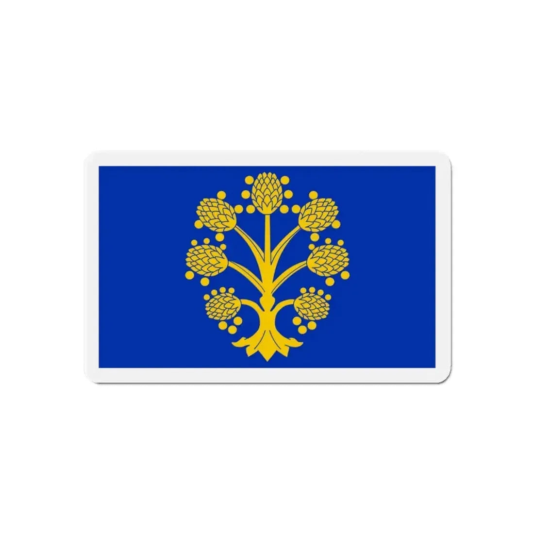 Flag of Appleby in Westmorland UK - Refrigerator Magnet 6 Inch - The Sticker Space