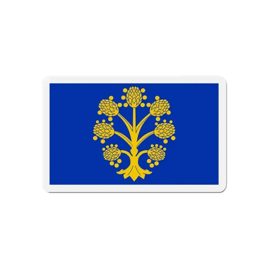 Flag of Appleby in Westmorland UK - Refrigerator Magnet - The Sticker Space