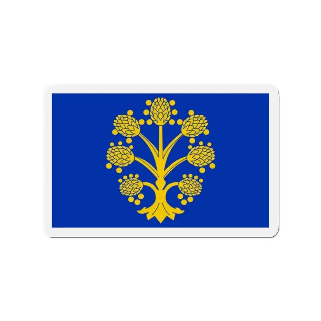 Flag of Appleby in Westmorland UK - Refrigerator Magnet - The Sticker Space