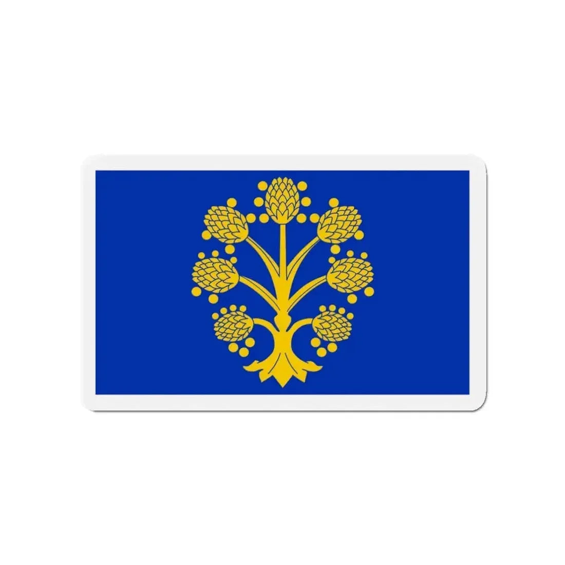 Flag of Appleby in Westmorland UK - Refrigerator Magnet - The Sticker Space
