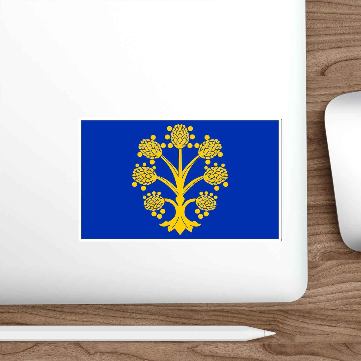 Flag of Appleby in Westmorland UK STICKER Vinyl Die-Cut Decal-The Sticker Space