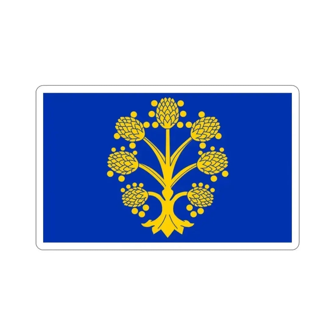 Flag of Appleby in Westmorland UK STICKER Vinyl Die-Cut Decal 2 Inch - The Sticker Space
