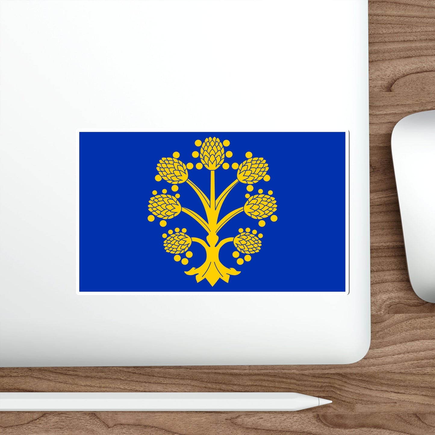 Flag of Appleby in Westmorland UK STICKER Vinyl Die-Cut Decal-The Sticker Space