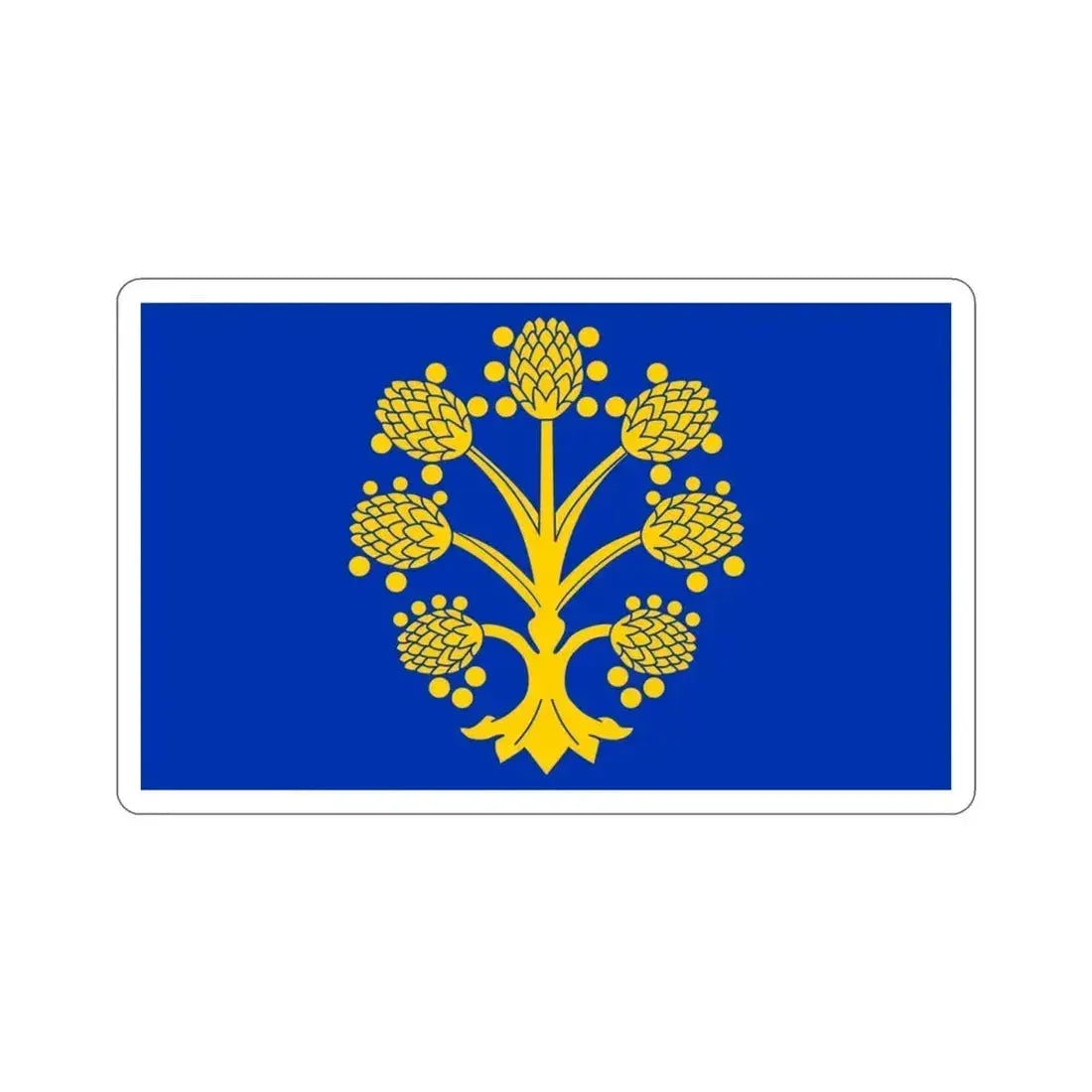 Flag of Appleby in Westmorland UK STICKER Vinyl Die-Cut Decal 3 Inch - The Sticker Space