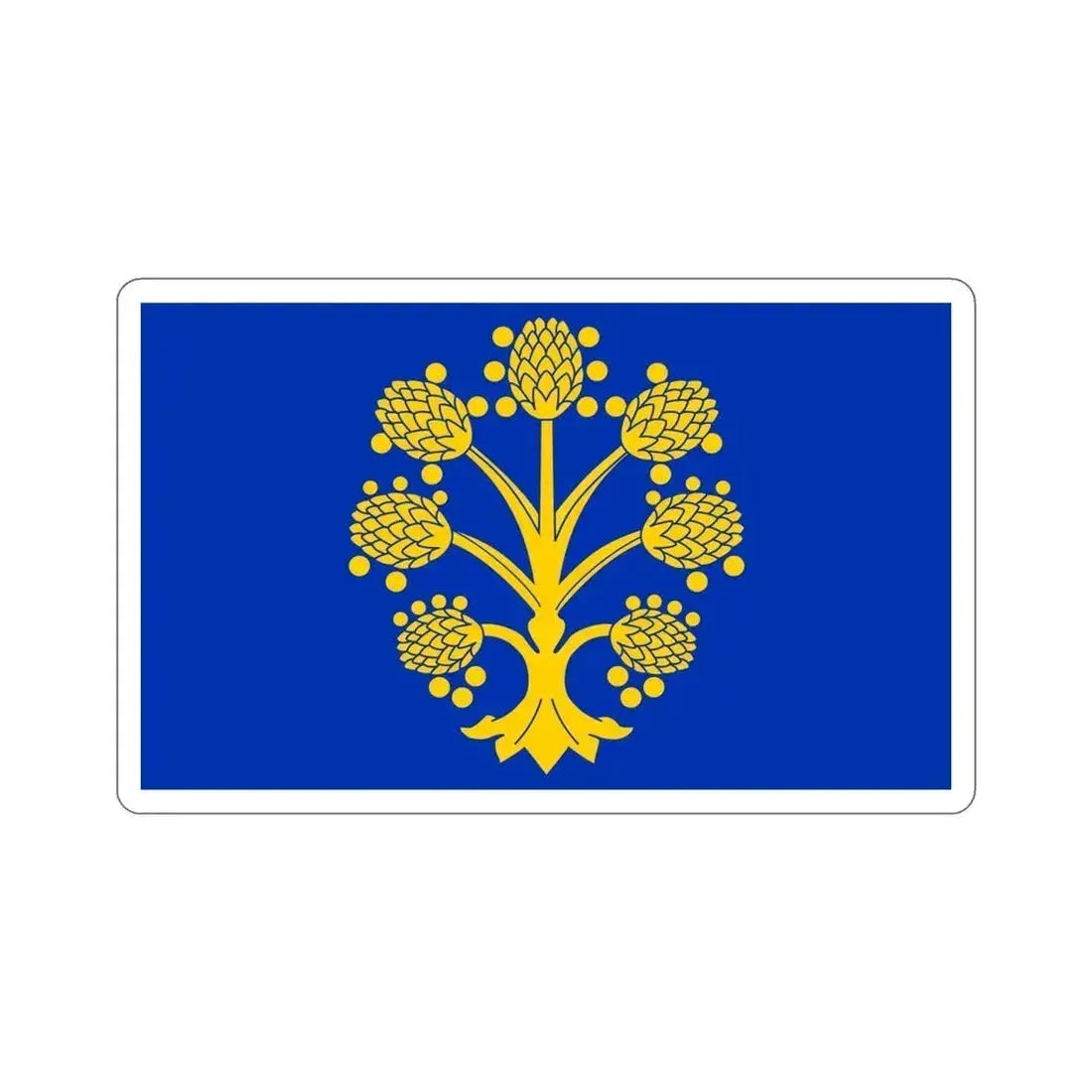 Flag of Appleby in Westmorland UK STICKER Vinyl Die-Cut Decal 6 Inch - The Sticker Space