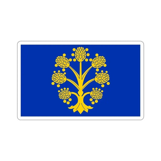 Flag of Appleby in Westmorland UK STICKER Vinyl Die-Cut Decal 6 Inch - The Sticker Space