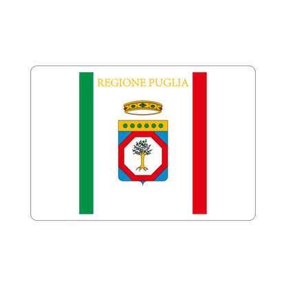 Flag of Apulia Italy STICKER Vinyl Die-Cut Decal-2 Inch-The Sticker Space