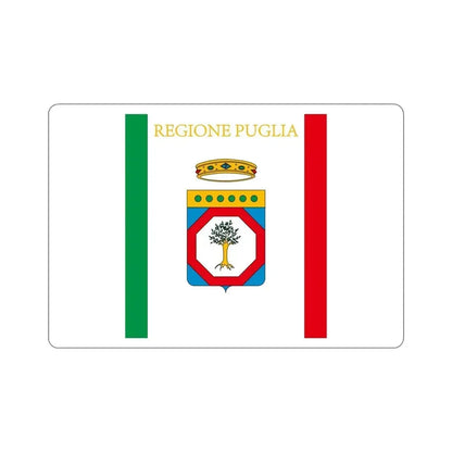 Flag of Apulia Italy STICKER Vinyl Die-Cut Decal - The Sticker Space