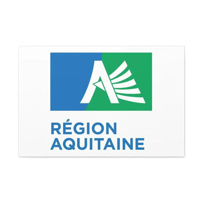 Flag of Aquitaine France 2 - Canvas Wall Art - The Sticker Space