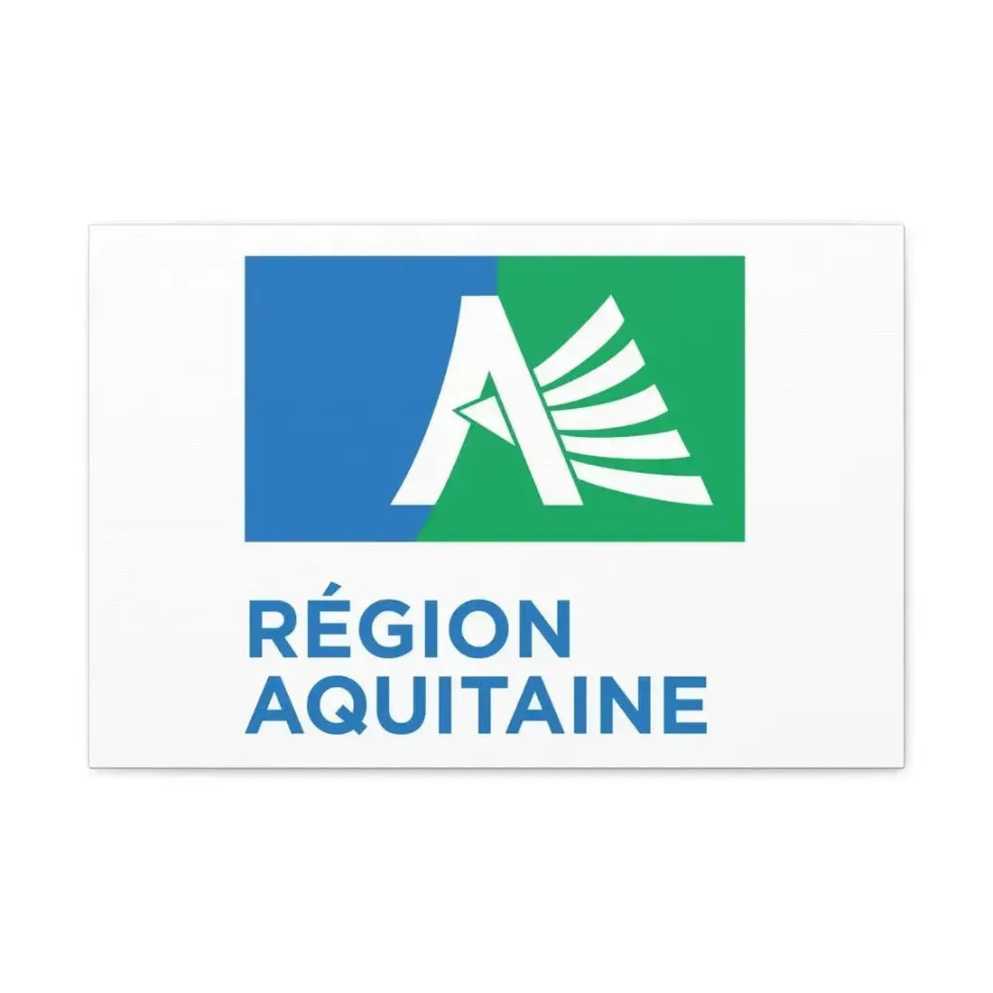 Flag of Aquitaine France 2 - Canvas Wall Art - The Sticker Space