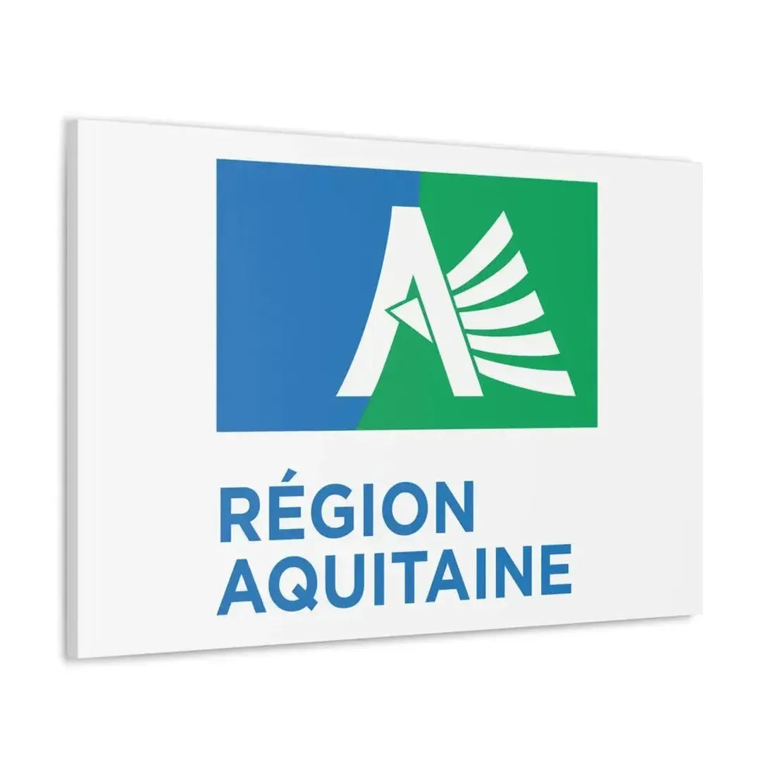 Flag of Aquitaine France 2 - Canvas Wall Art - The Sticker Space