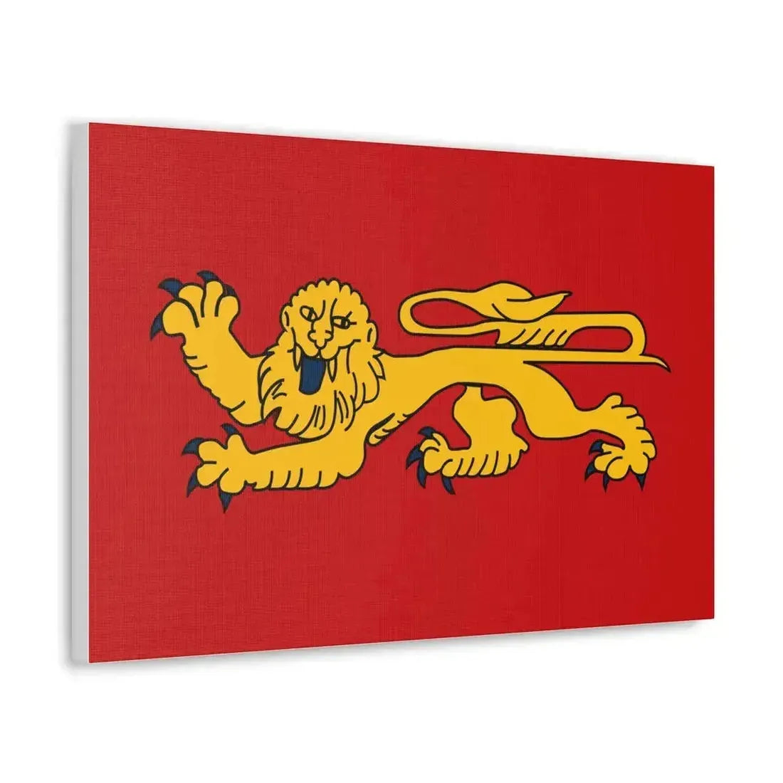 Flag of Aquitaine France - Canvas Wall Art - The Sticker Space