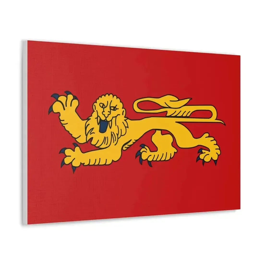 Flag of Aquitaine France - Canvas Wall Art - The Sticker Space