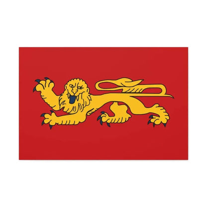 Flag of Aquitaine France - Canvas Wall Art - The Sticker Space