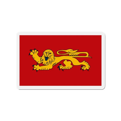 Flag of Aquitaine France - Refrigerator Magnet 2 Inch - The Sticker Space