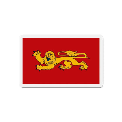 Flag of Aquitaine France - Refrigerator Magnet 6 Inch - The Sticker Space