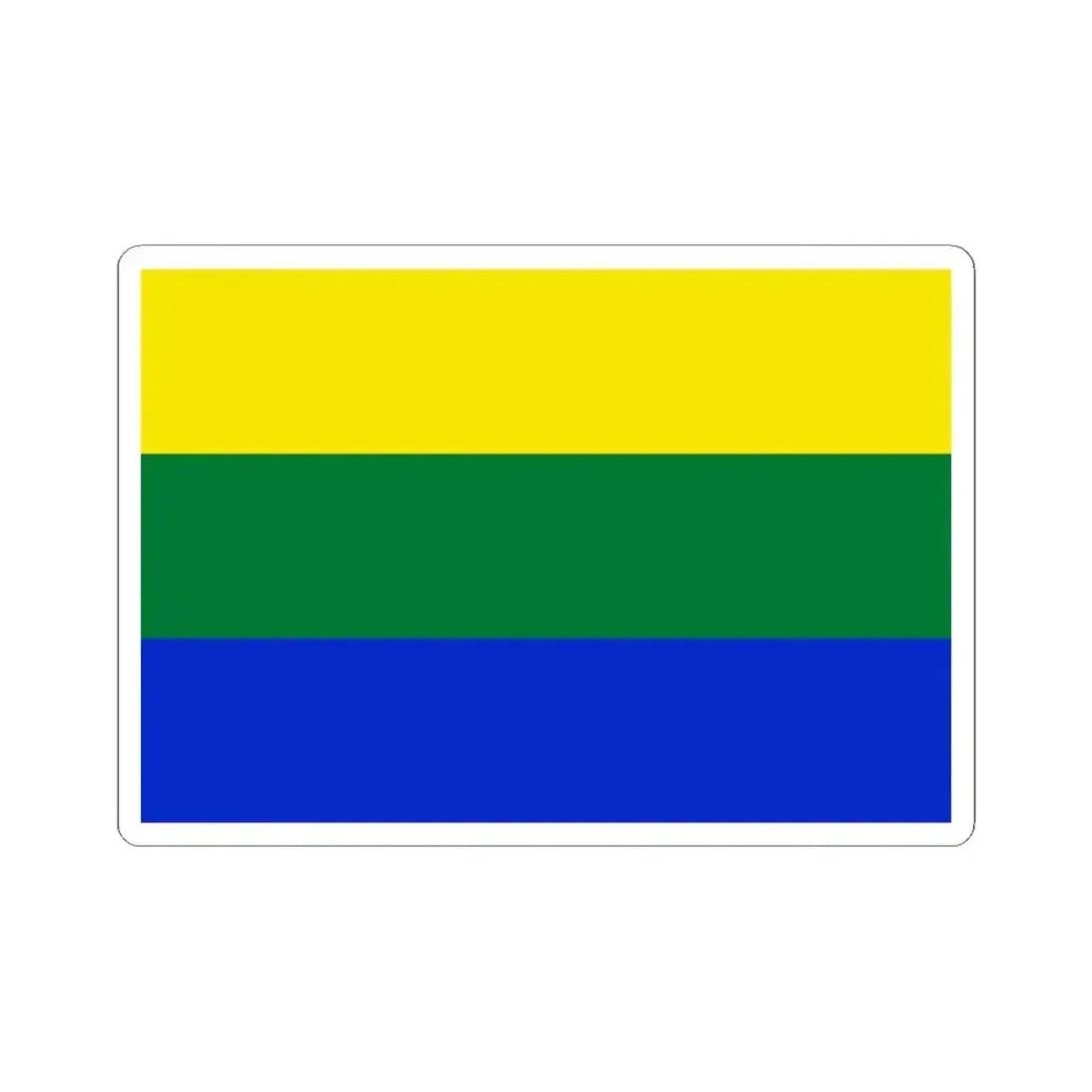 Flag of Arani Bolivia (Bolivia) STICKER Vinyl Kiss-Cut Decal 3 Inch White - The Sticker Space