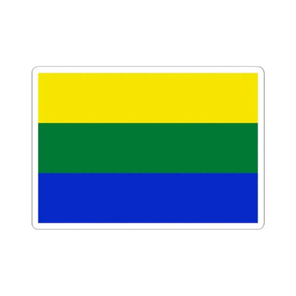 Flag of Arani Bolivia (Bolivia) STICKER Vinyl Kiss-Cut Decal 3 Inch White - The Sticker Space