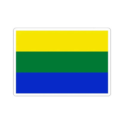 Flag of Arani Bolivia (Bolivia) STICKER Vinyl Kiss-Cut Decal 4 Inch White - The Sticker Space
