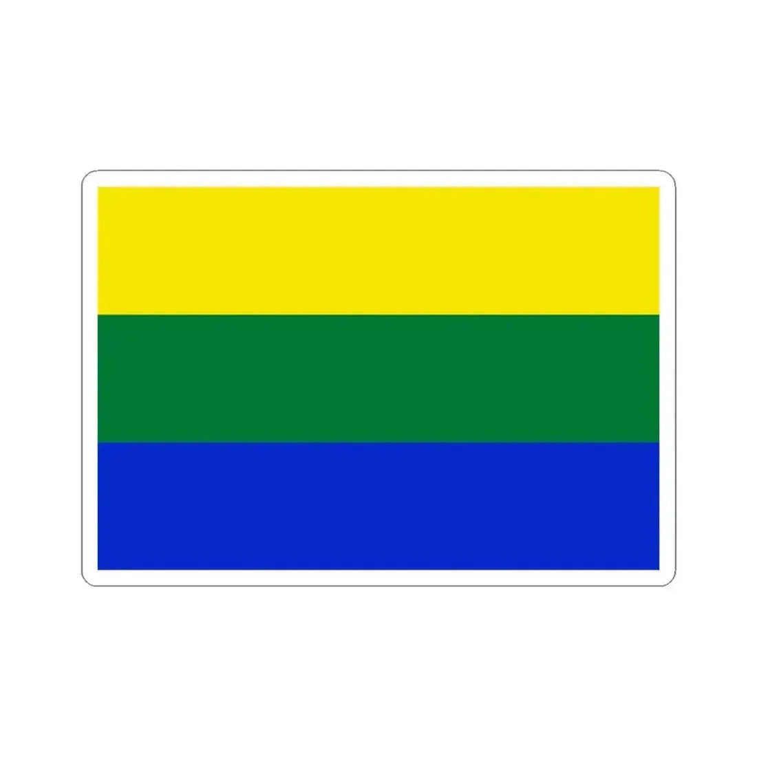 Flag of Arani Bolivia (Bolivia) STICKER Vinyl Kiss-Cut Decal 6 Inch White - The Sticker Space