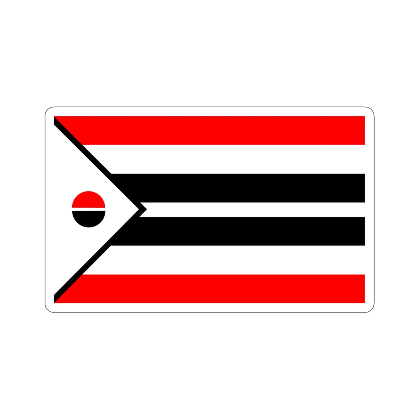 Flag of Arapaho Nation STICKER Vinyl Die-Cut Decal-3 Inch-The Sticker Space