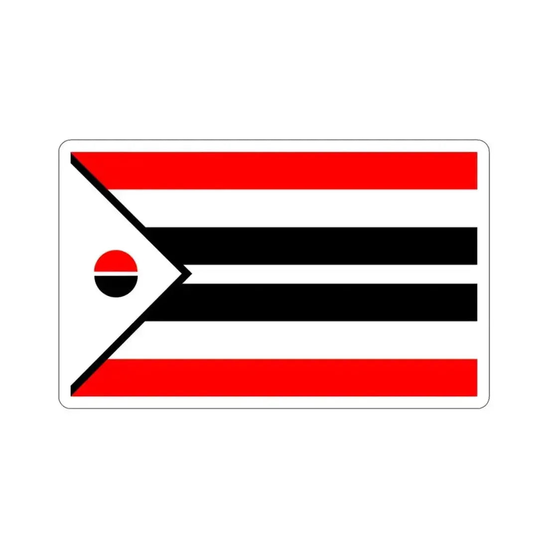 Flag of Arapaho Nation STICKER Vinyl Die-Cut Decal 3 Inch - The Sticker Space