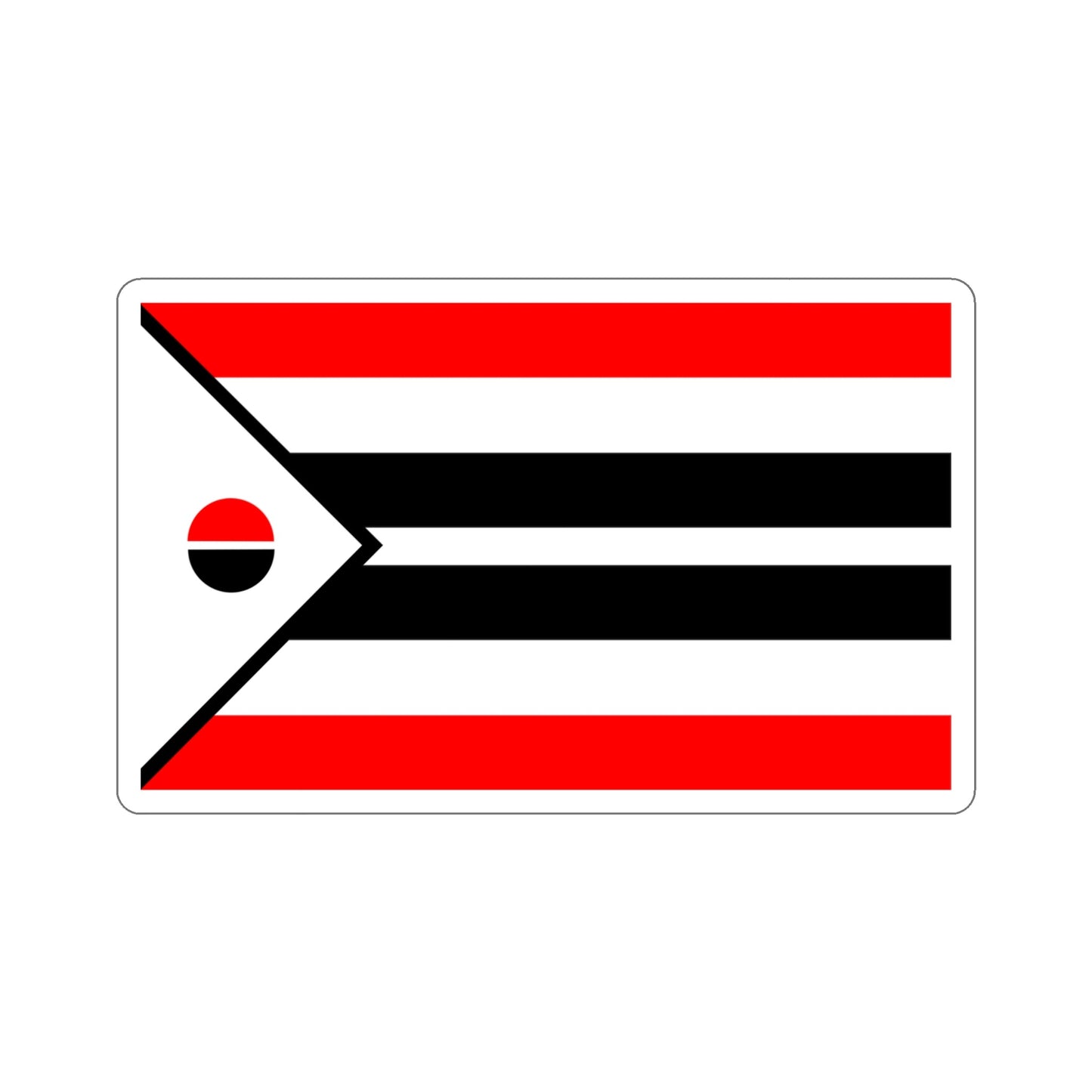 Flag of Arapaho Nation STICKER Vinyl Die-Cut Decal-4 Inch-The Sticker Space