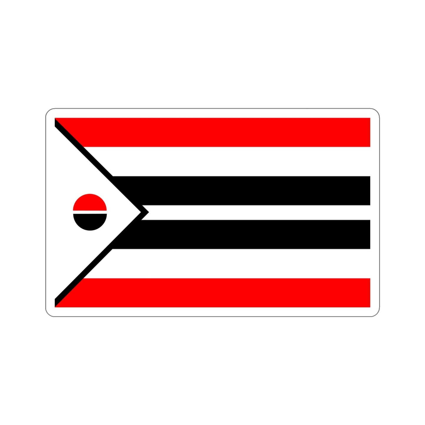 Flag of Arapaho Nation STICKER Vinyl Die-Cut Decal-6 Inch-The Sticker Space