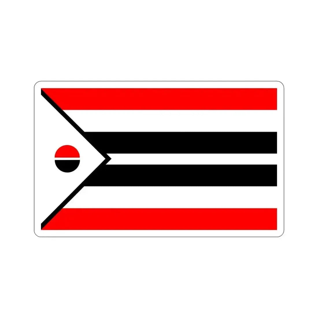 Flag of Arapaho Nation STICKER Vinyl Die-Cut Decal 6 Inch - The Sticker Space